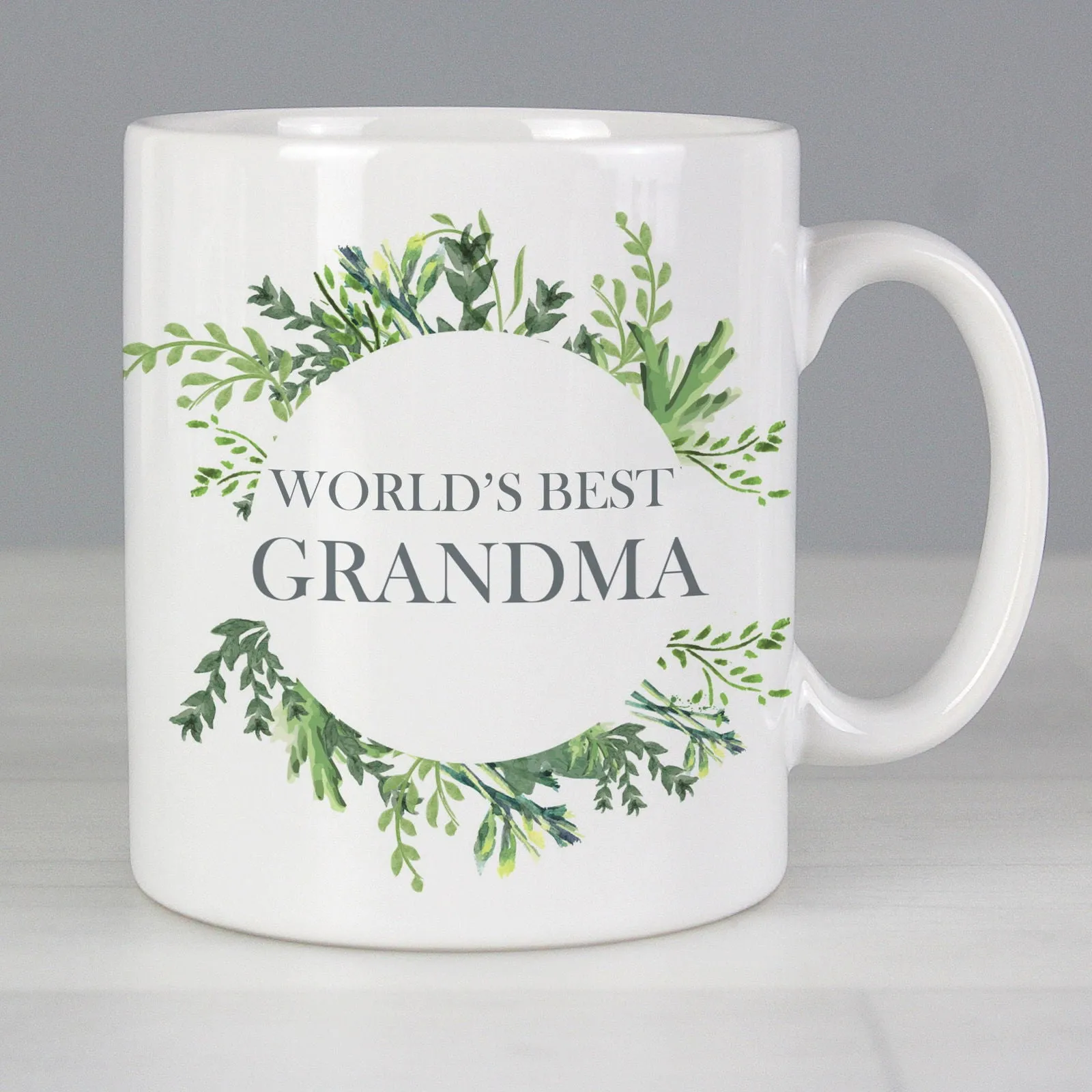 Personalised Botanical Mug