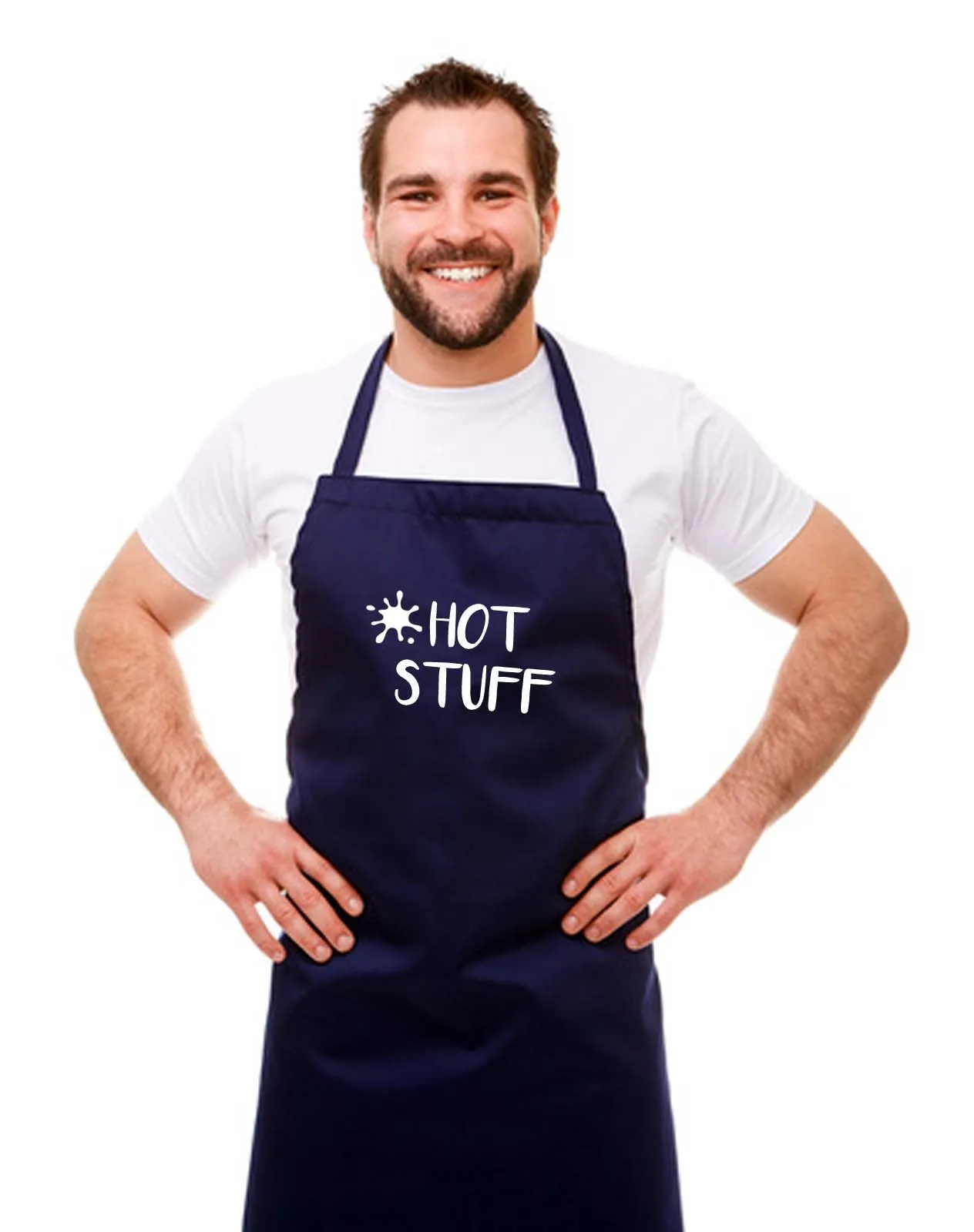 Personalised 'Hot Stuff' Apron