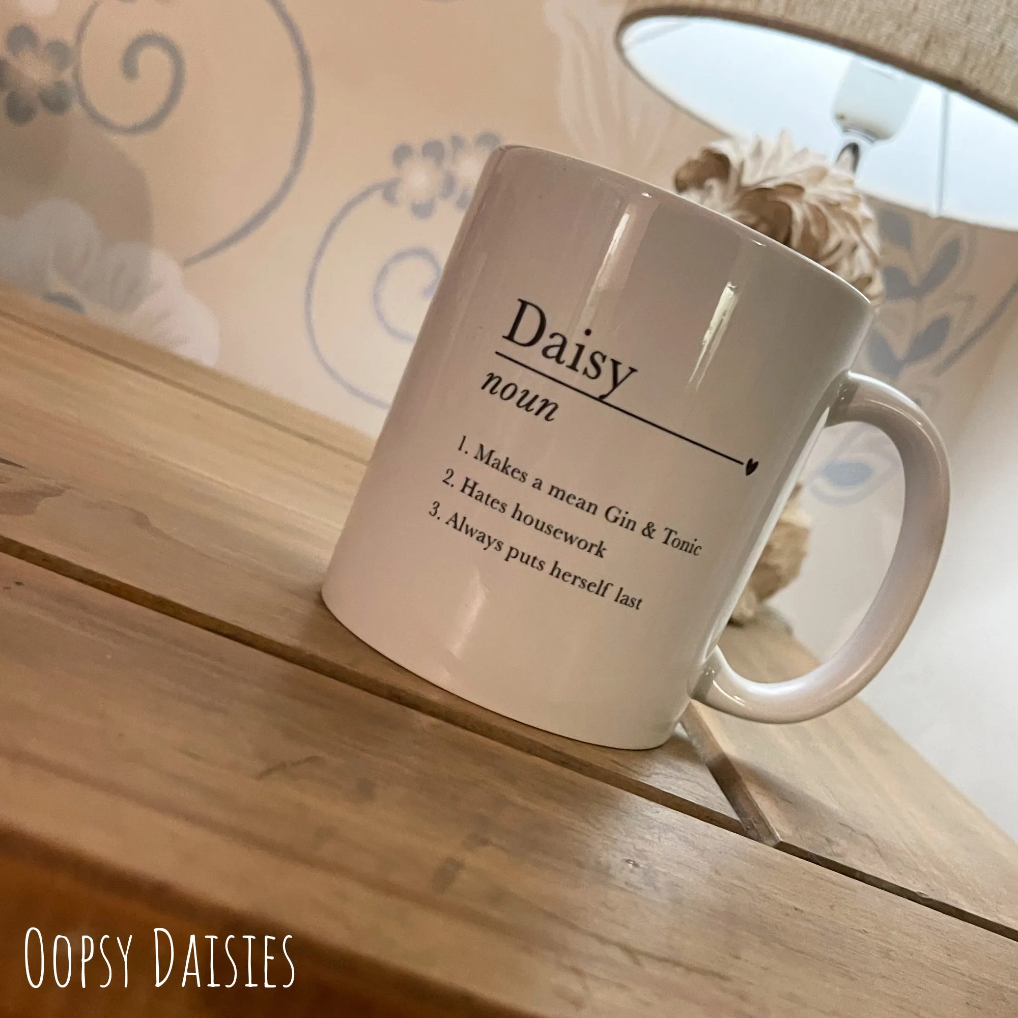 Personalised Name Meaning Mug Plain 13634