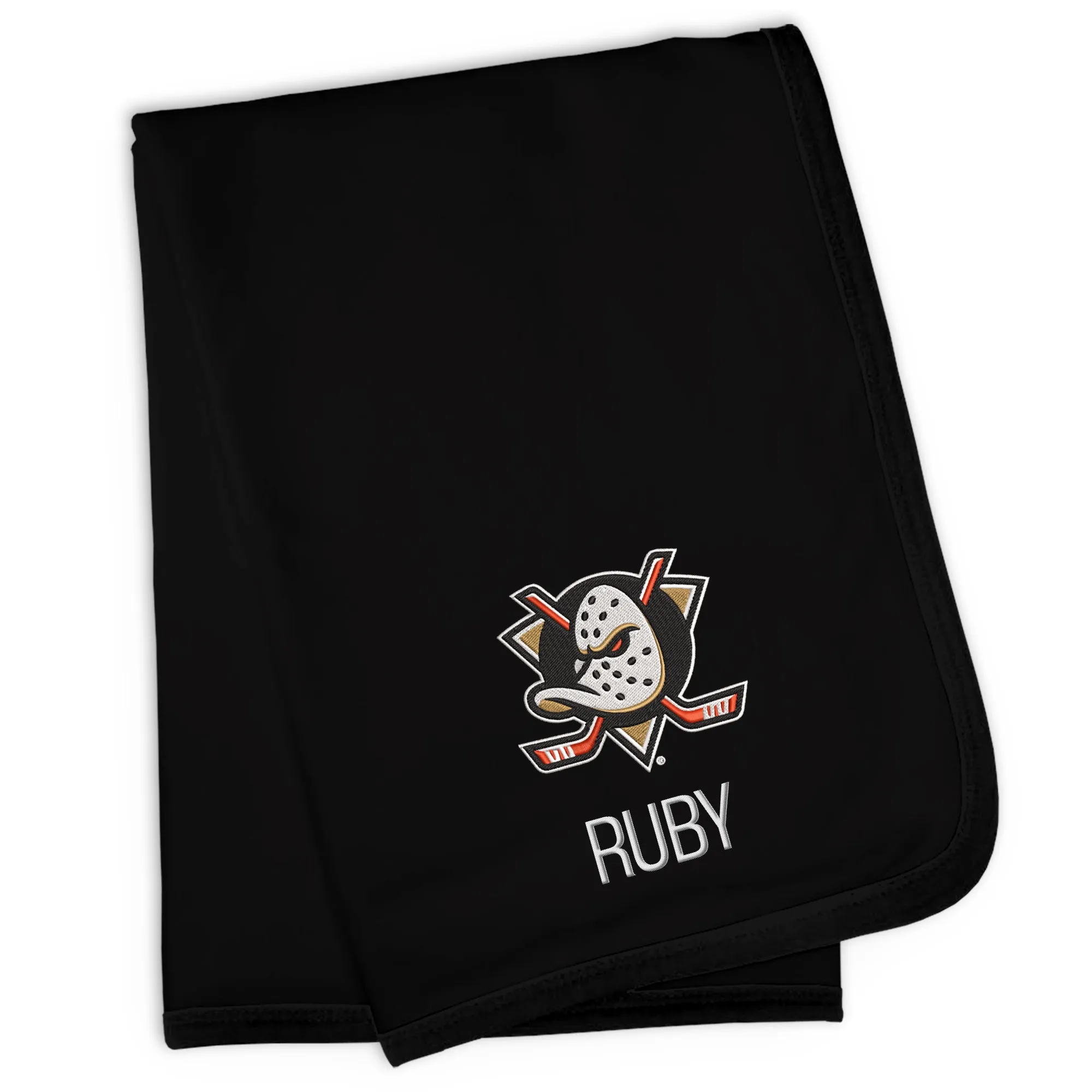 Personalized Anaheim Ducks Blanket