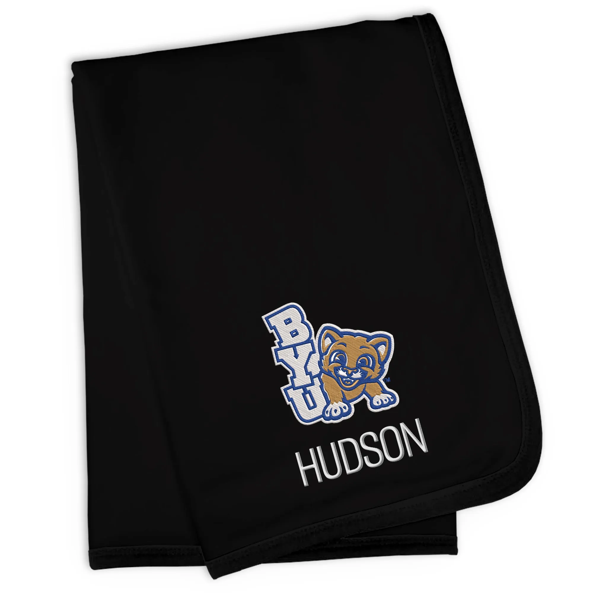 Personalized Brigham Young Cougars Youth Blanket