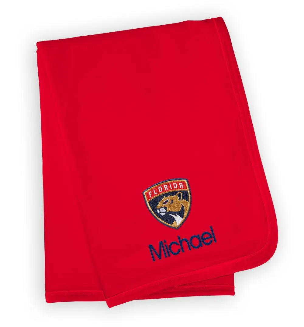 Personalized Florida Panthers Blanket