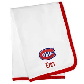 Personalized Montreal Canadiens Blanket