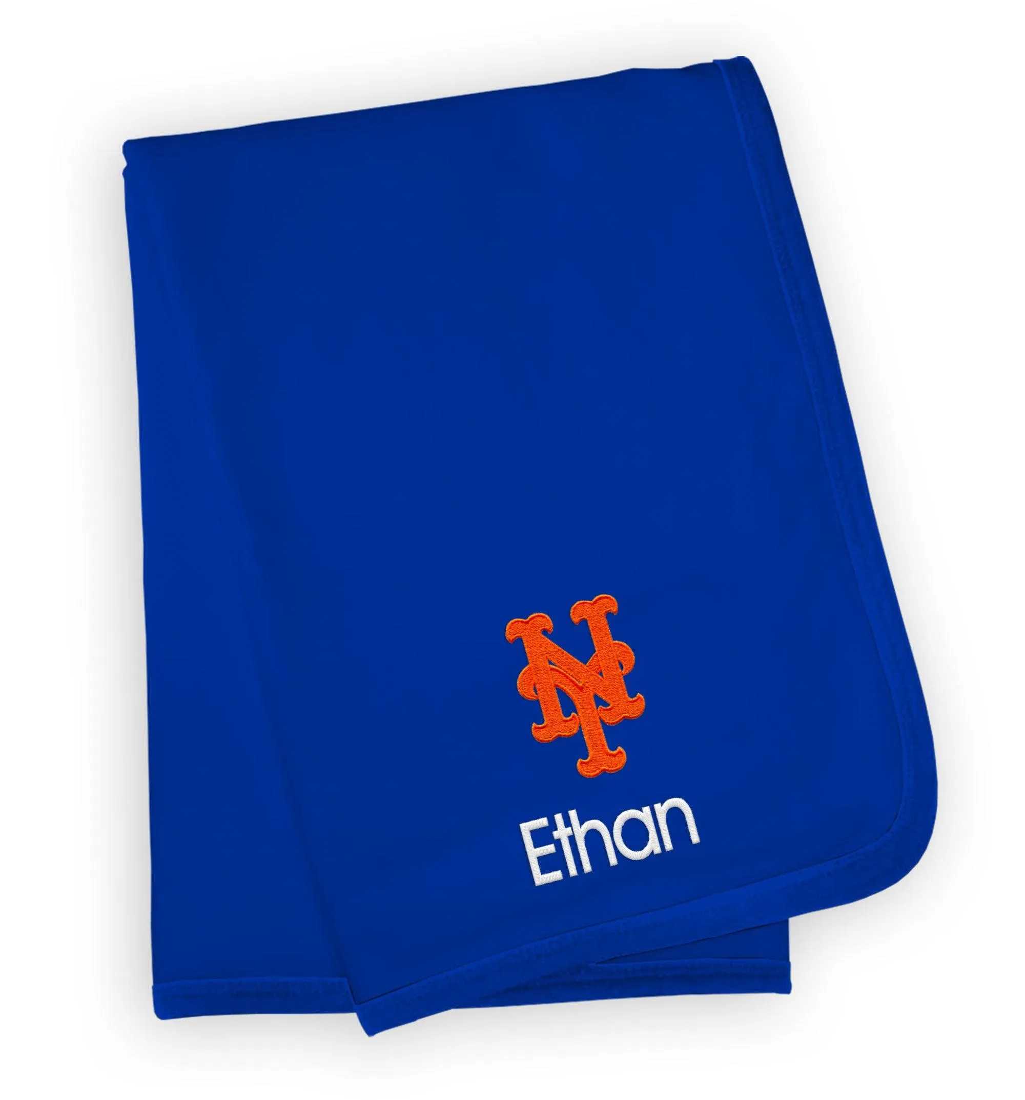 Personalized New York Mets Blanket