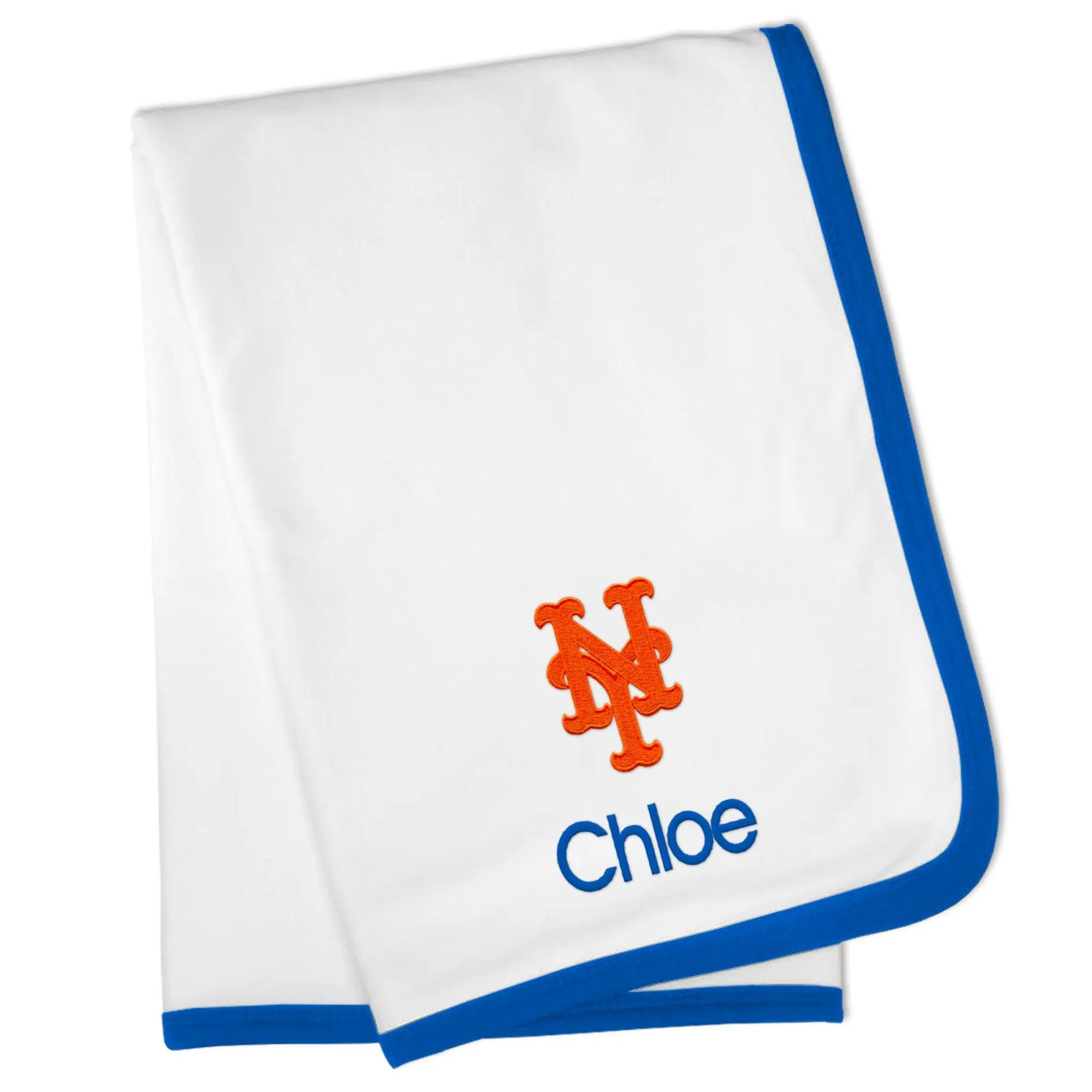 Personalized New York Mets Blanket