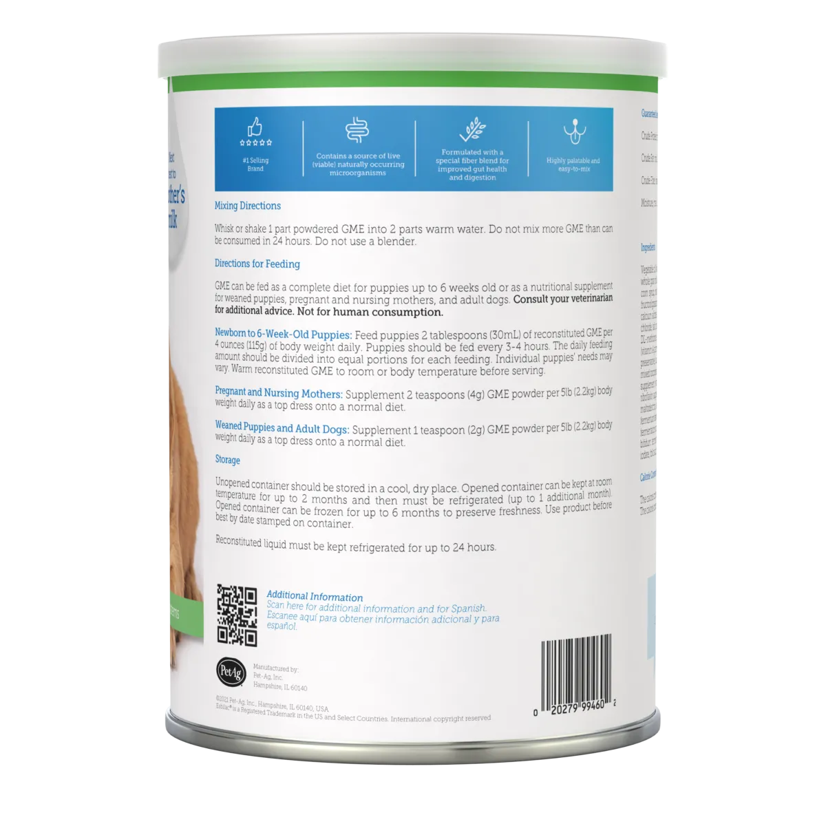 PetAg Esbilac Goat's Milk - Puppy Milk Replacer Powder