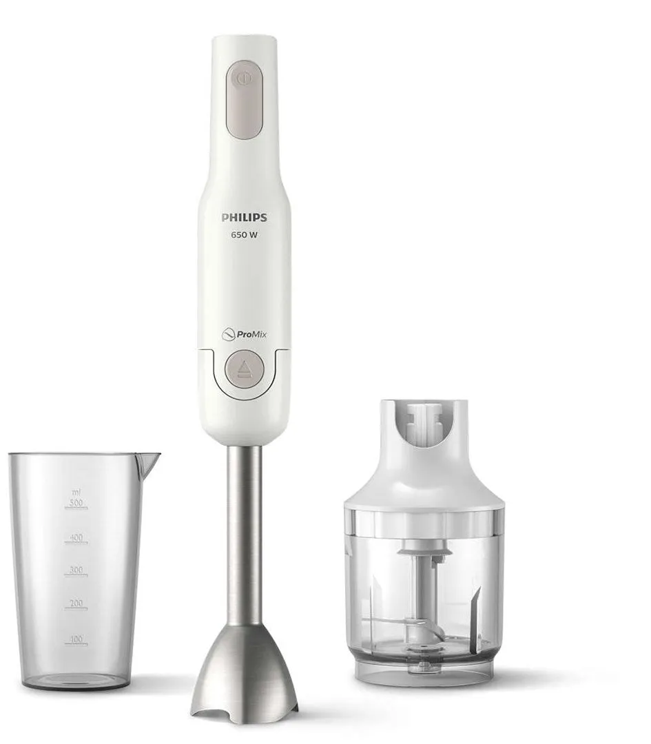 Philips | Daily Collection Promix Hr2535/00 | Hand Blender | 650 W | Number Of Speeds 1 | Chopper | White