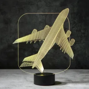 Plane 3D Illusion Lamp