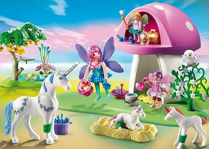 Playmobil Princess Magic - Fairies with Toadstool