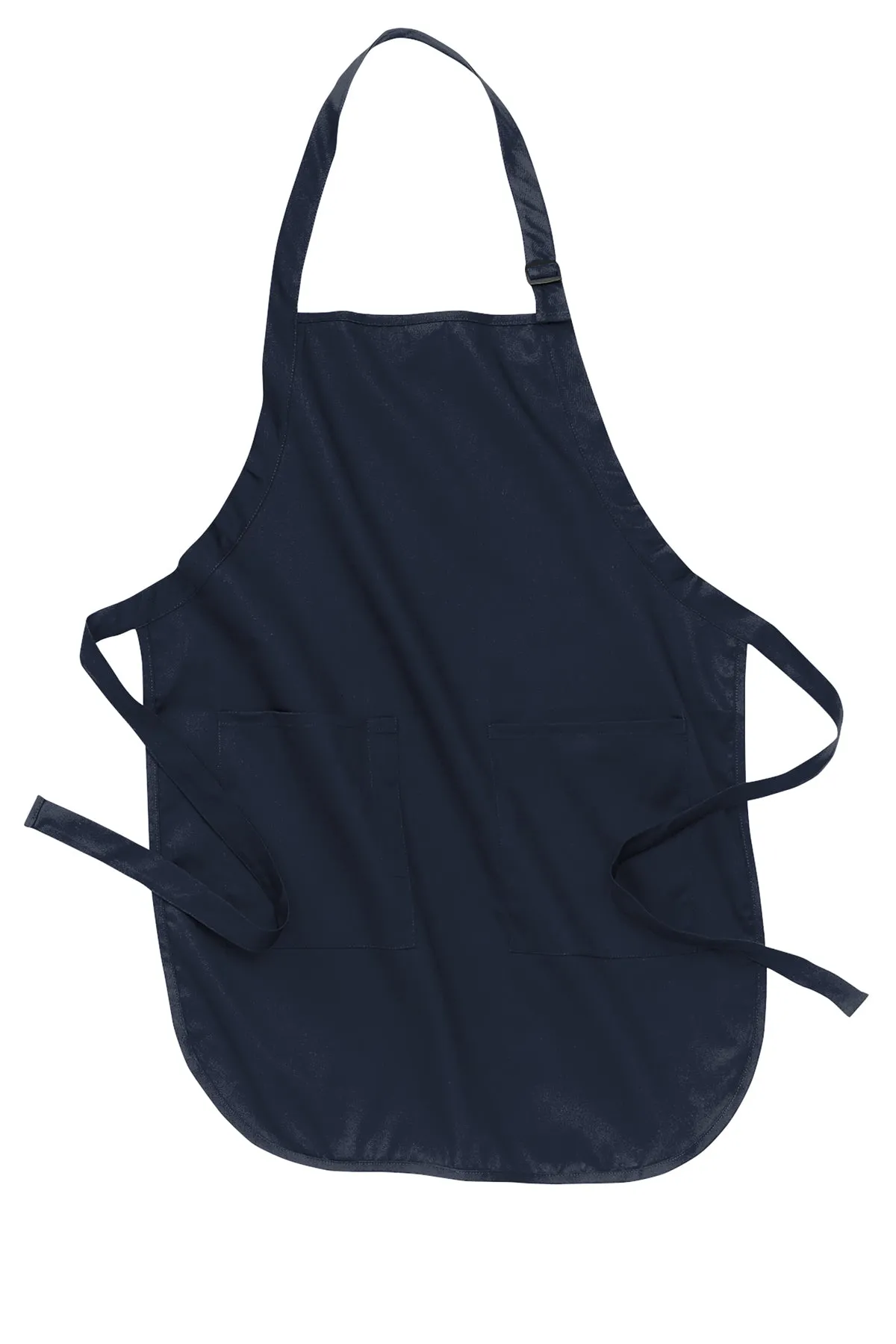 Port Authority Full-Length Custom Aprons with Pockets, Navy