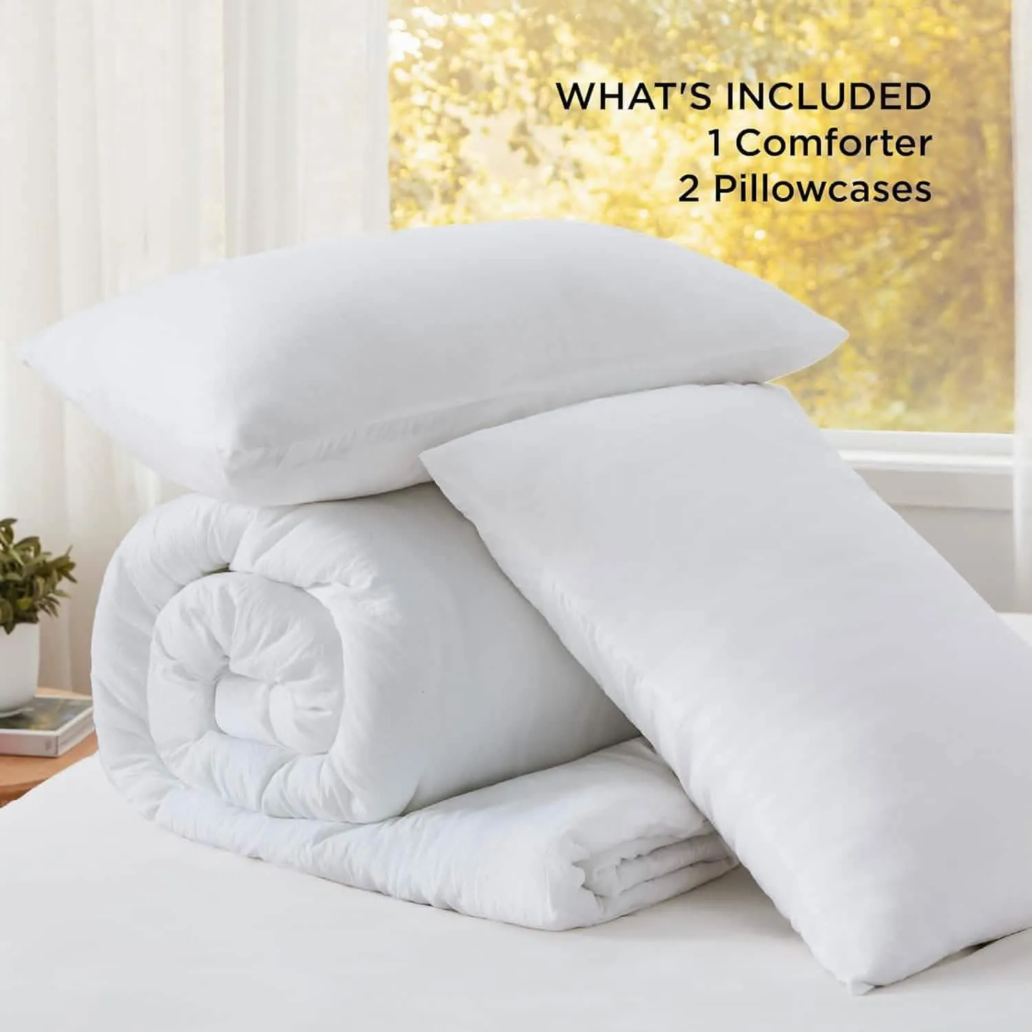 Prewashed Reversible Comforter Set