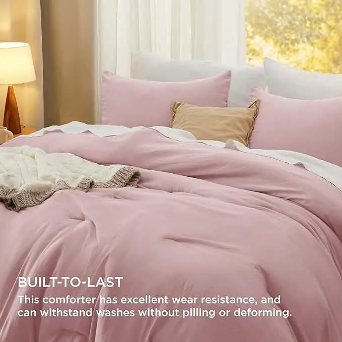 Prewashed Reversible Comforter Set