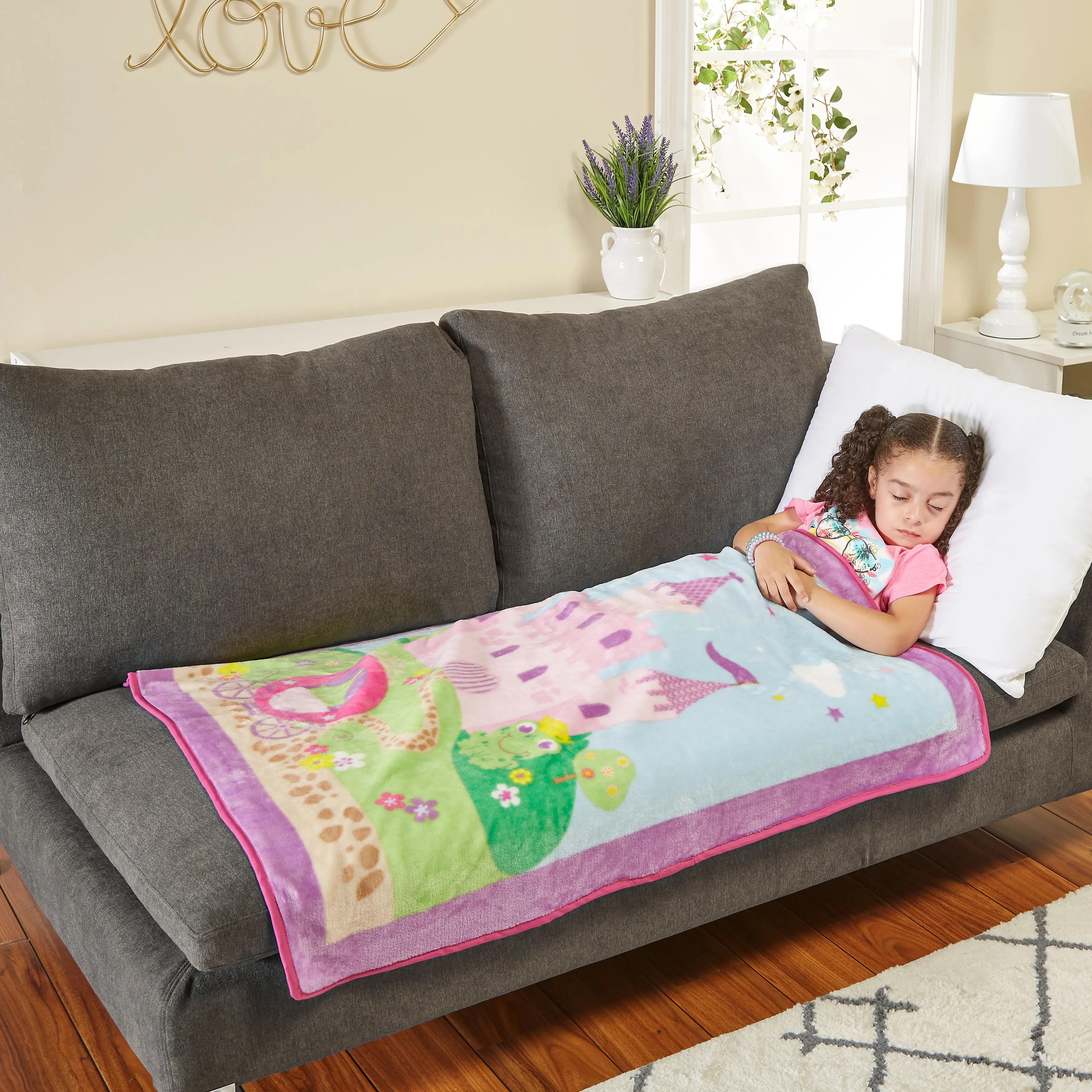 Princess Storyland Toddler Throw Blanket