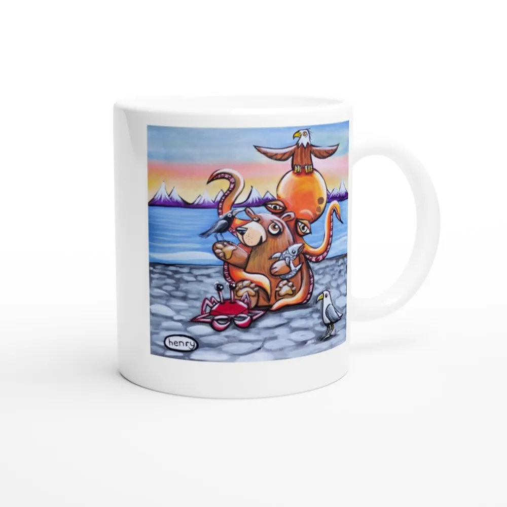 "Beach Pile" Mug