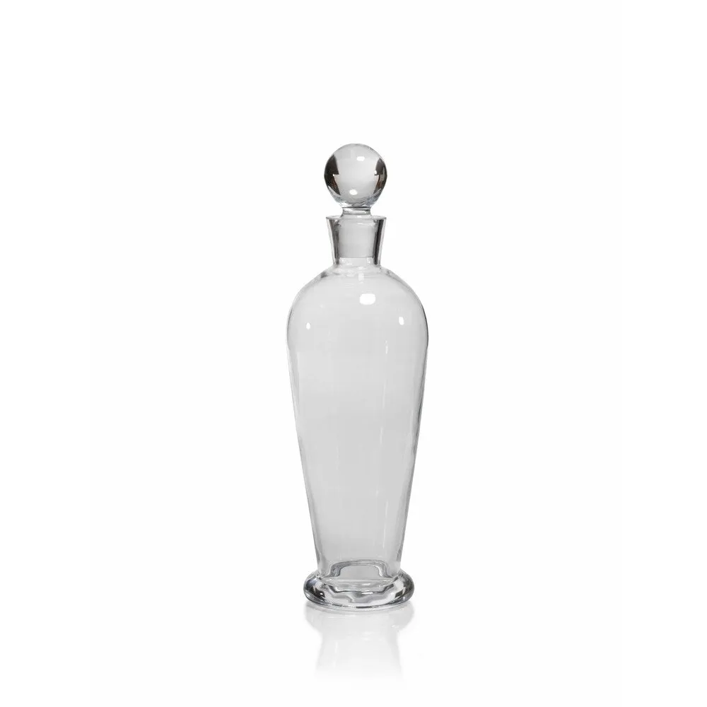 "Bologna" 14" Tall Glass Decanter