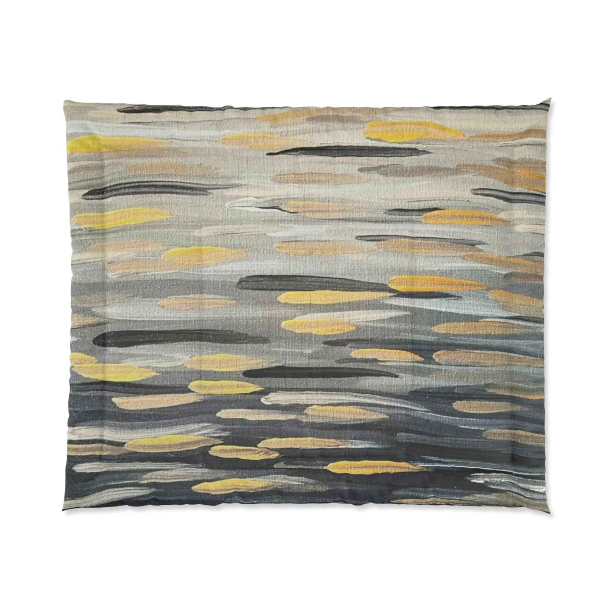 "Zebra Brushstrokes" Comforter