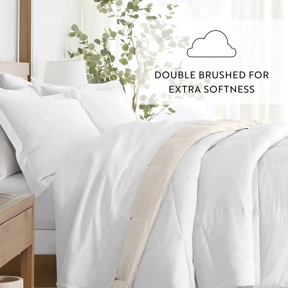 Reversible Down-Alternative Comforter Set (Sale)