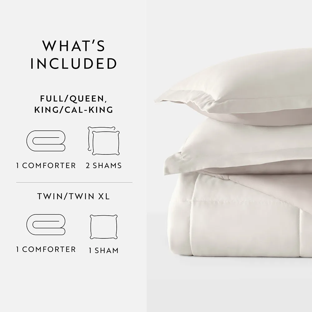 Reversible Down-Alternative Comforter Set (Sale)