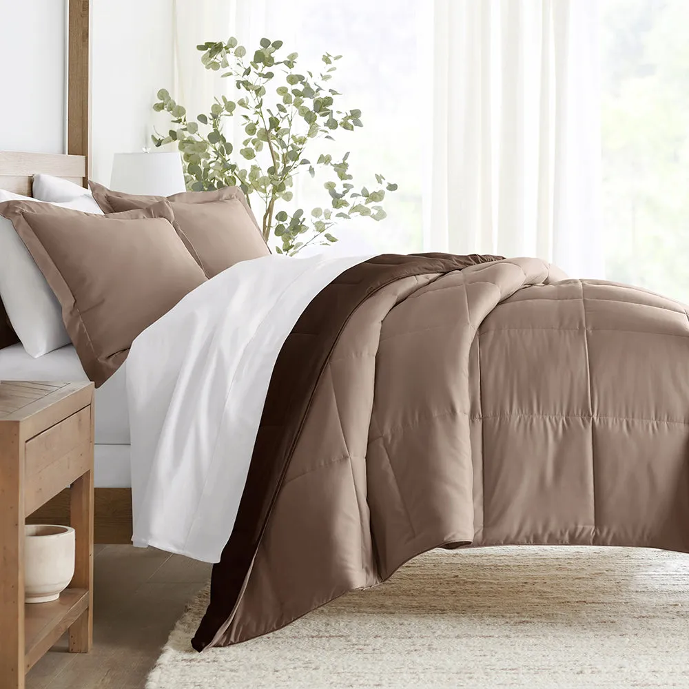 Reversible Down-Alternative Comforter Set (Sale)