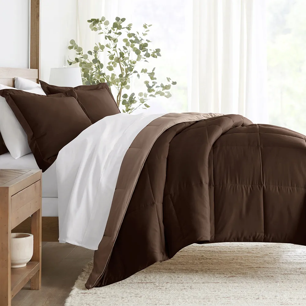 Reversible Down-Alternative Comforter Set (Sale)