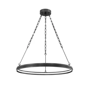 Rosendale 28 in. LED Chandelier Old Bronze finish