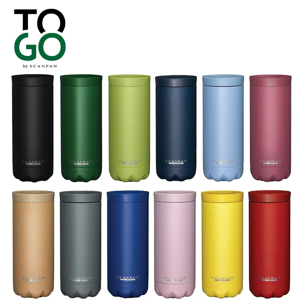 SCANPAN To Go Vacuum Travel Mug 287ml (Pimrose Yellow)