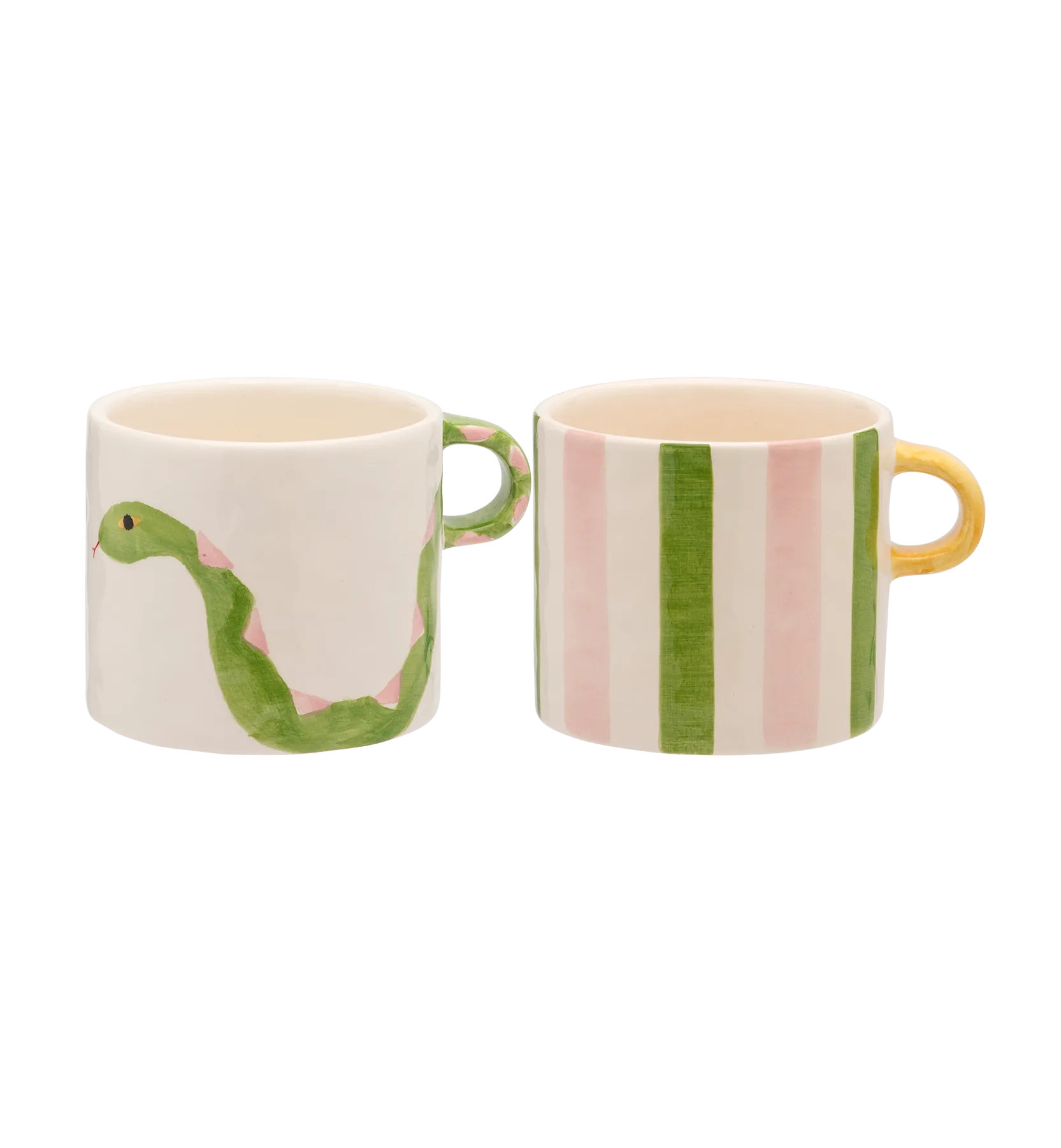 Serpent & Ribbon Mug - Set of 2