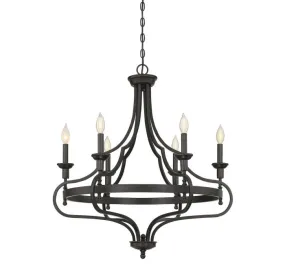 Sheilds 6 Light Chandelier