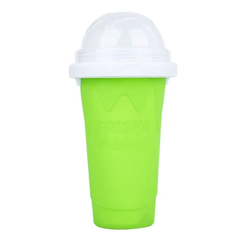 Silicone Quick-frozen Ice Cream Smoothie Maker Squeeze Cup