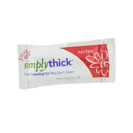 Simply Thick Food Thickener Nectar Consistency Gel 4 oz Packet - Case of 200