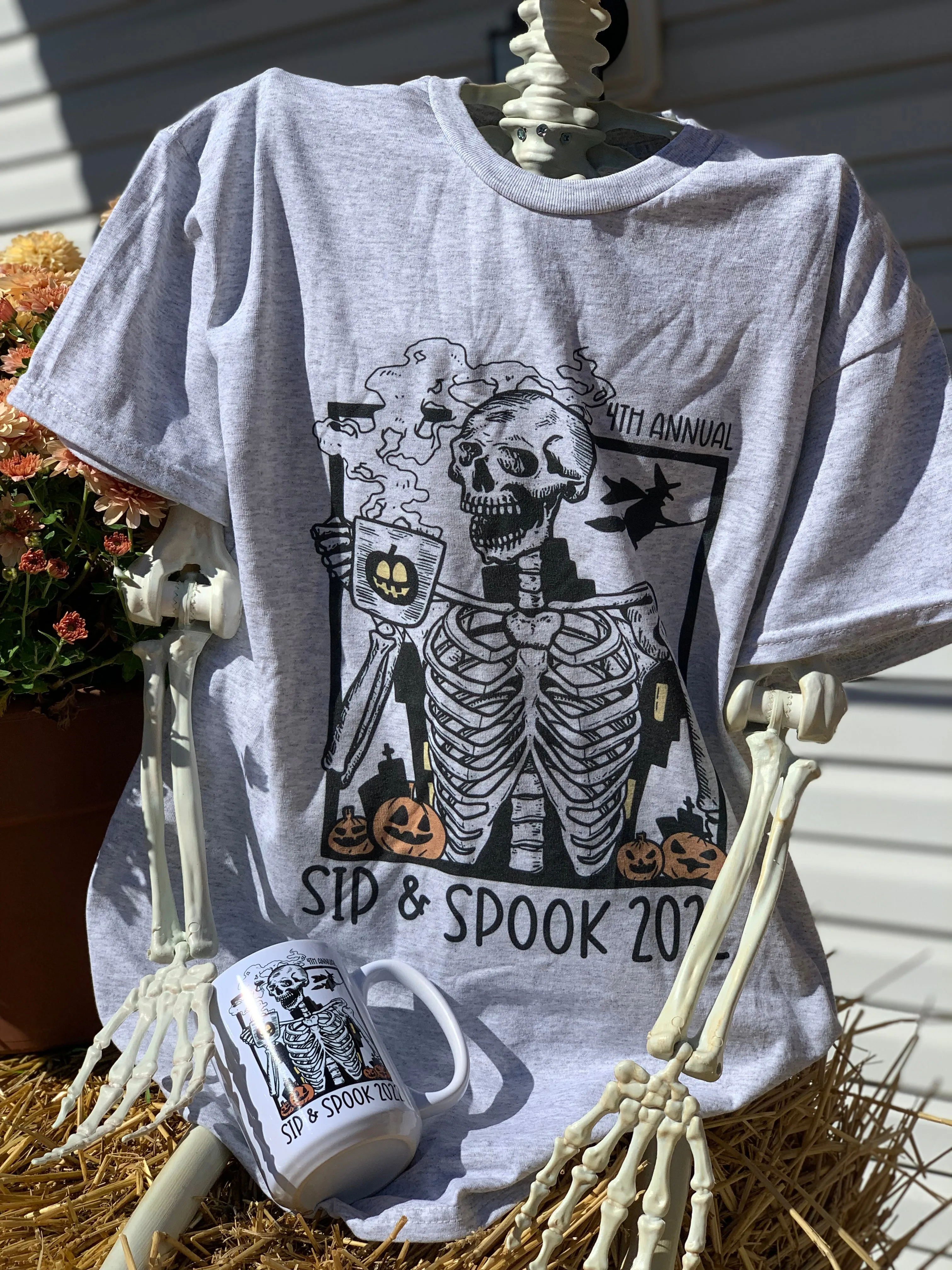 Sip & Spook 2022 Mug   Tee