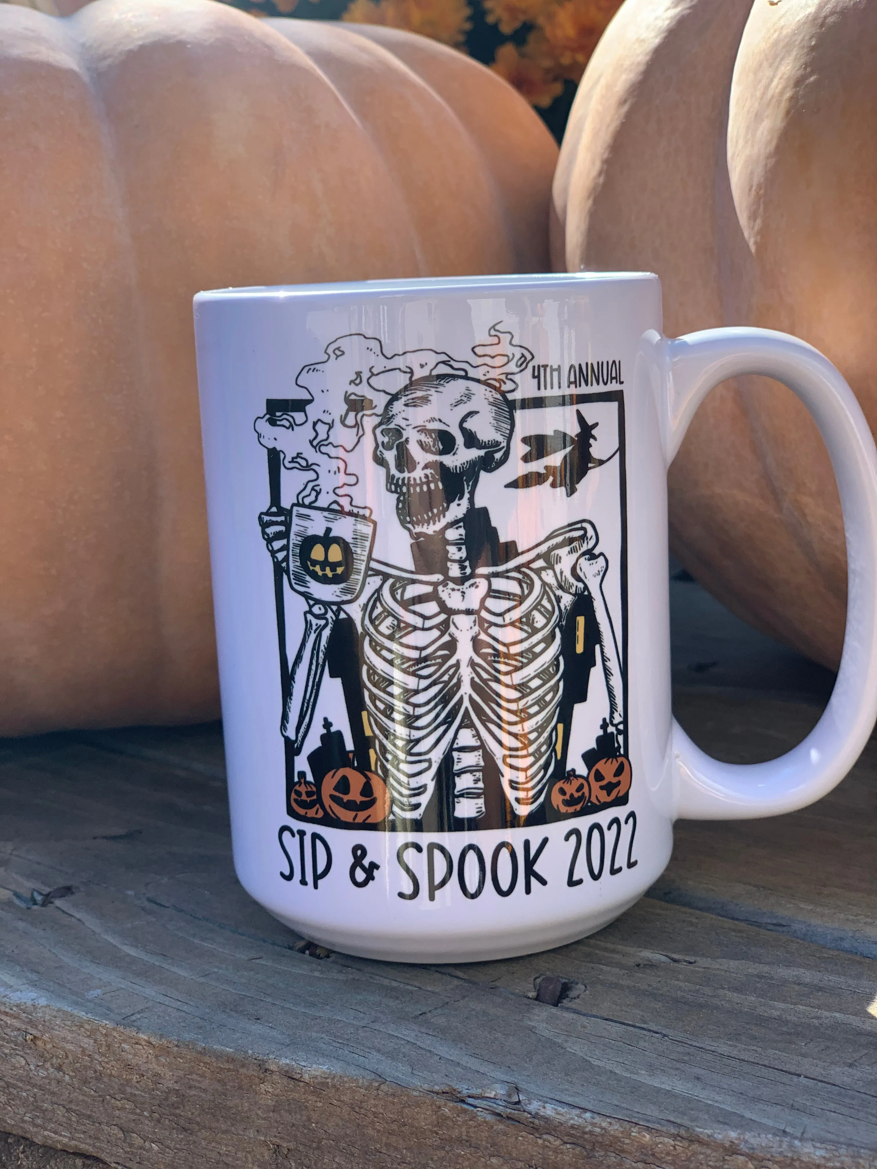 Sip & Spook 2022 Mug   Tee