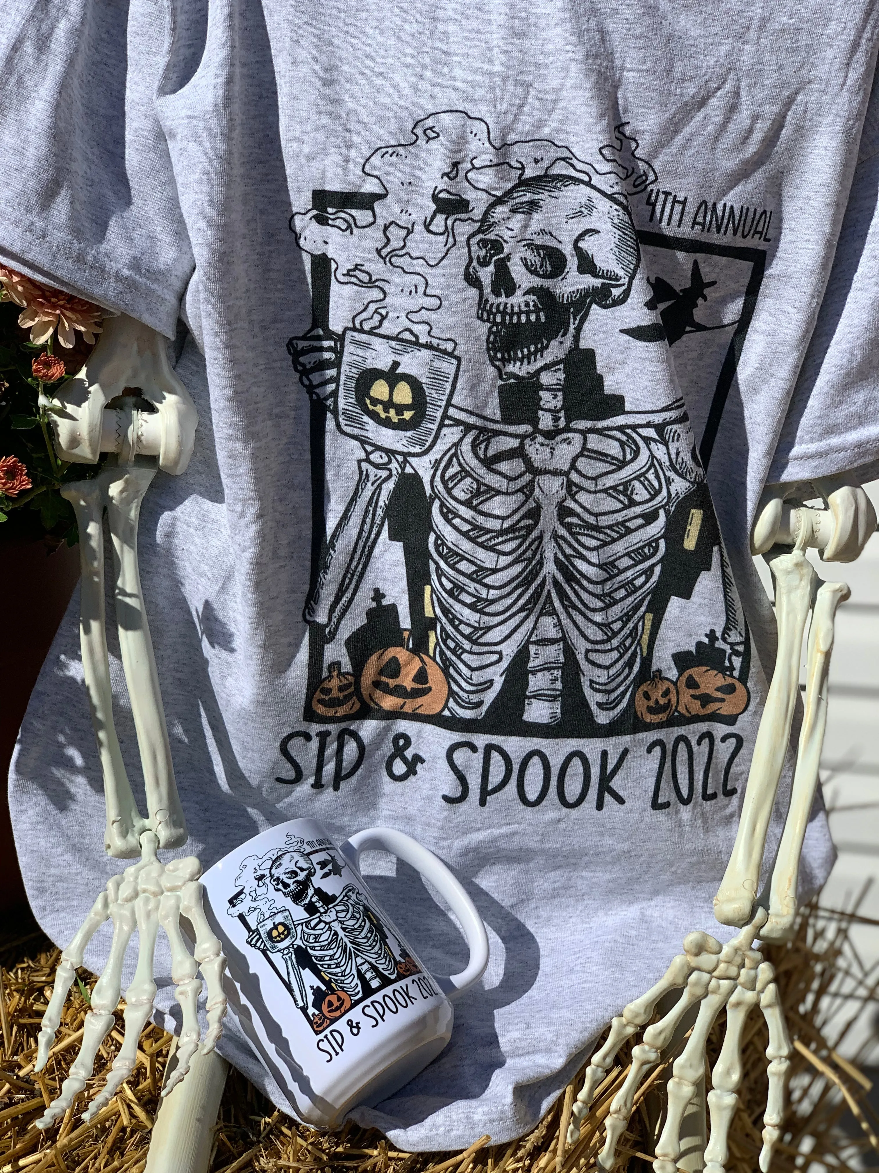 Sip & Spook 2022 Mug   Tee