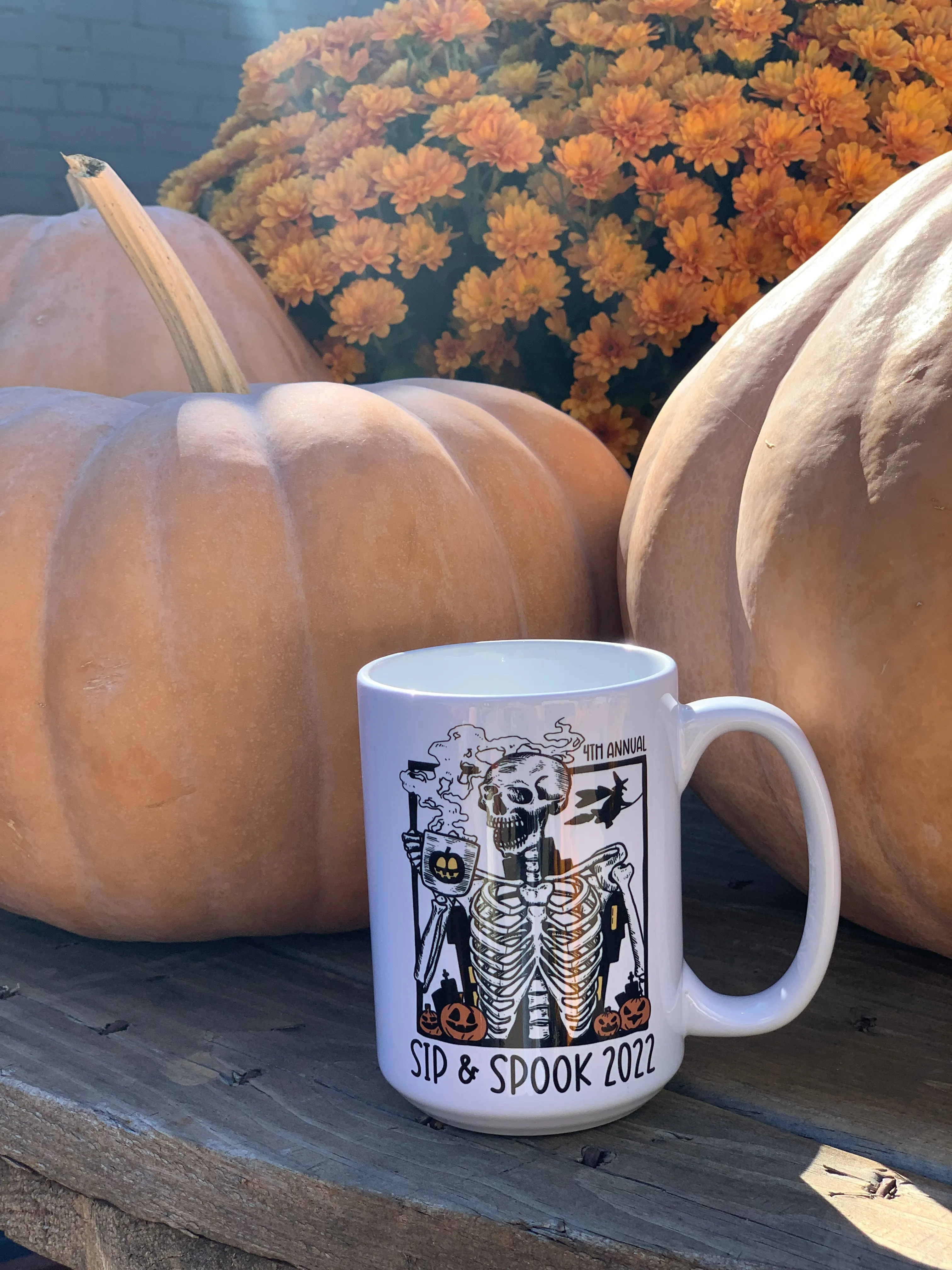 Sip & Spook 2022 Mug   Tee