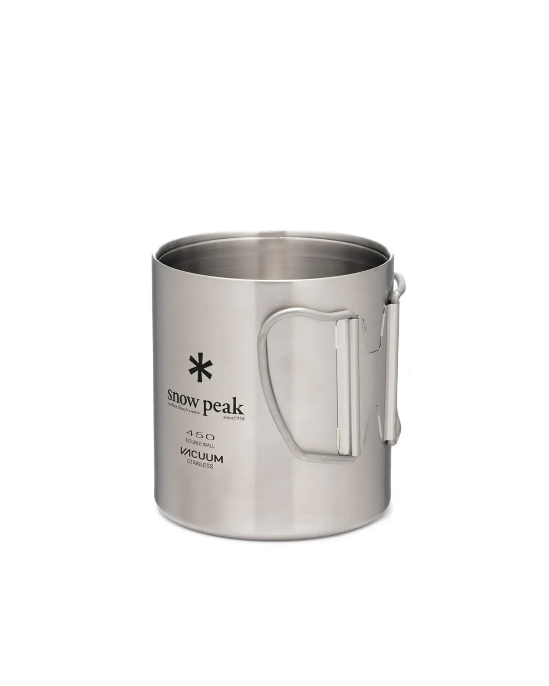 Snow Peak Stainless Vacuum-Insulated Mug in 450ml