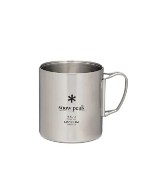 Snow Peak Stainless Vacuum-Insulated Mug in 450ml