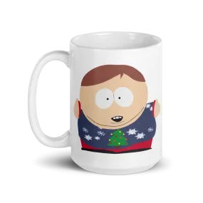 South Park Cartman Festively Plump White Mug