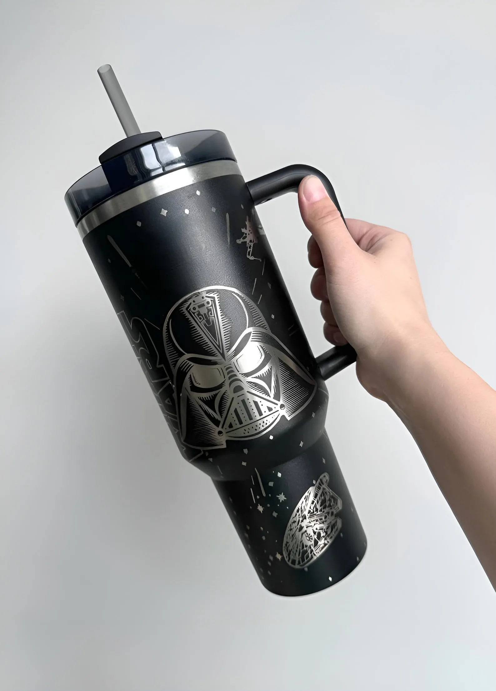 Star Wars Darth Vader 40 oz Stanley Tumbler With Handle