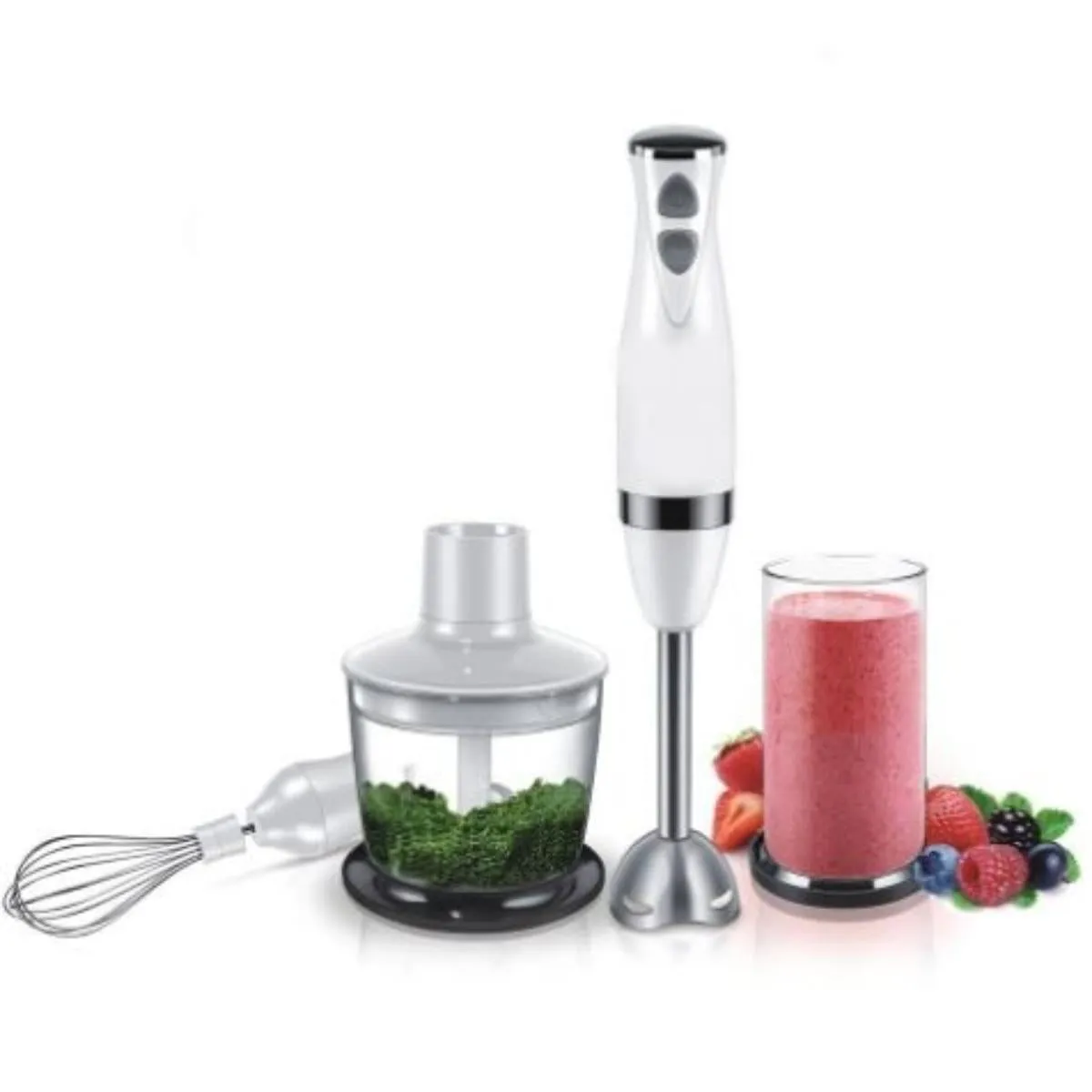 Steel Stork Blender With Chopper  3 In 1