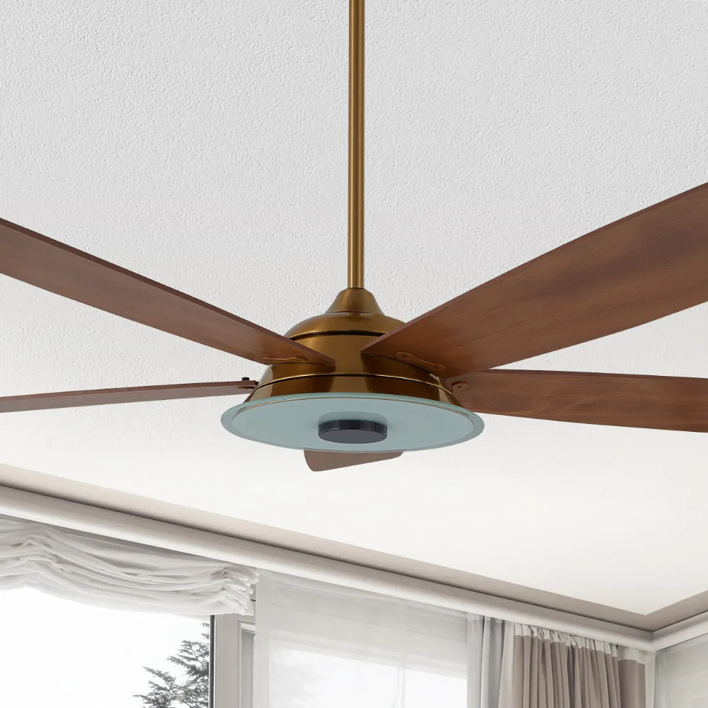 Striker Smart Ceiling Fan with LED Light and Remote Outdoor/Indoor 56"