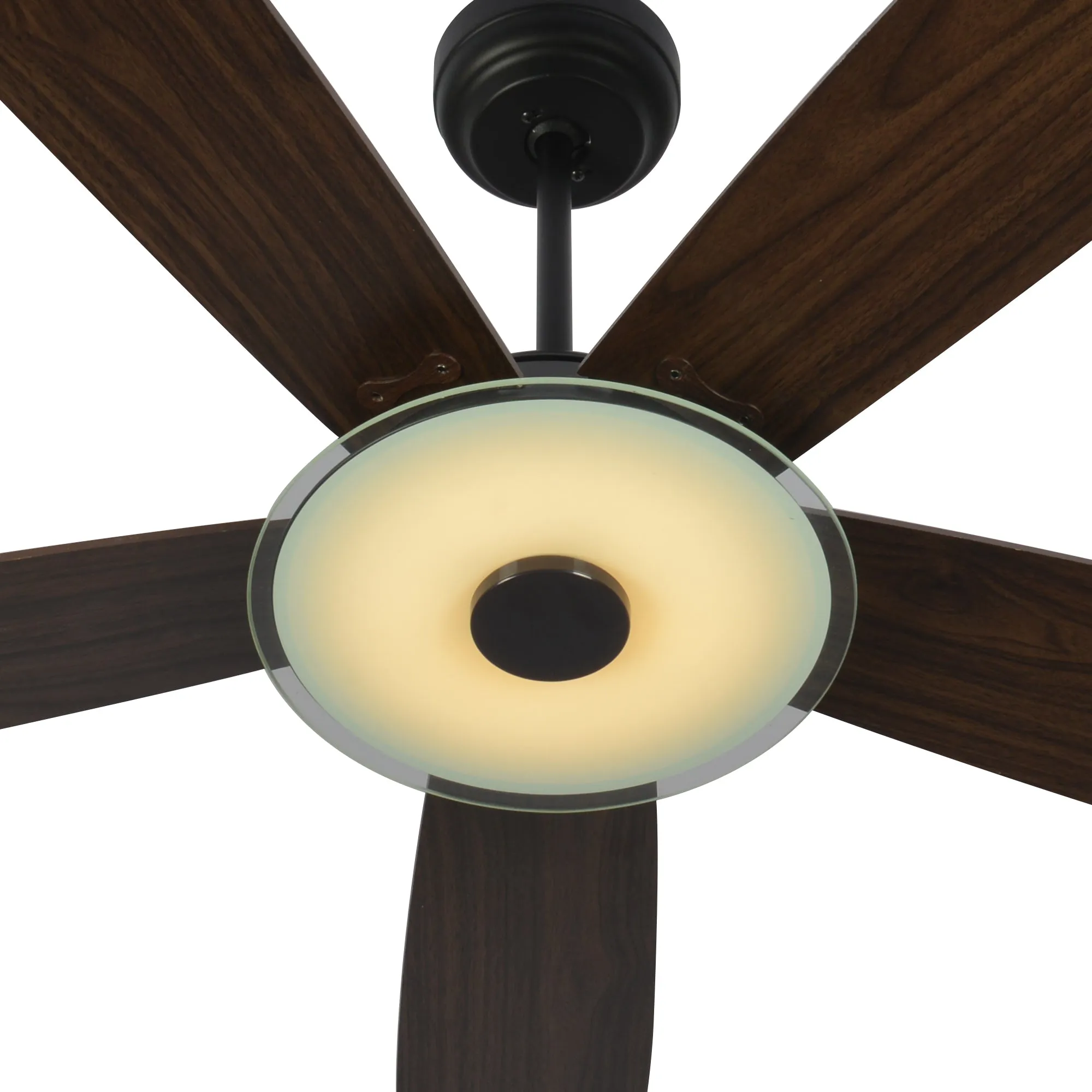 Striker Smart Ceiling Fan with LED Light and Remote Outdoor/Indoor 56"