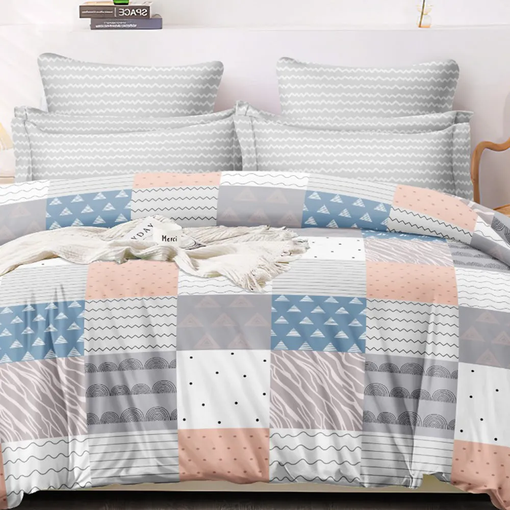 Super Soft Minimal Design Ac Comforter Set (4 pc Set, king Size)