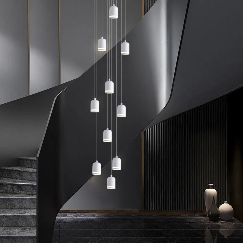 Swirl Staircase Chandelier: Elegant Lighting Solutions