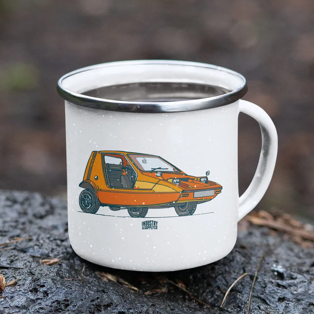 THE BOND BUG ENAMEL MUG