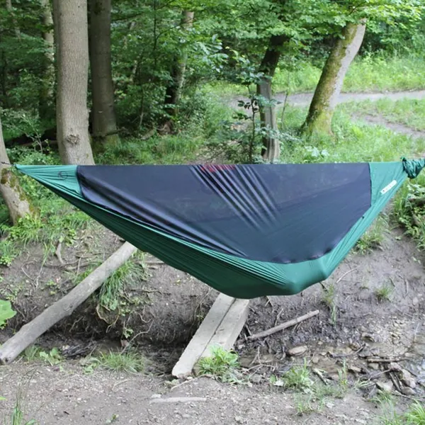 Ticket To The Moon Pro Hammock With Mosquito Net - Forest Green