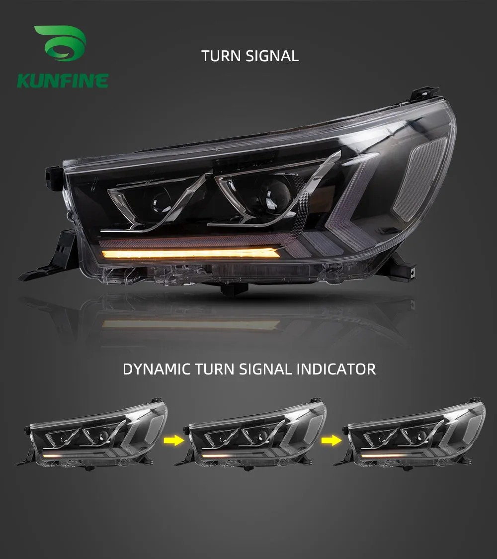 TOYOTA HILUX N80 LED HEADLIGHTS - 2015-2019