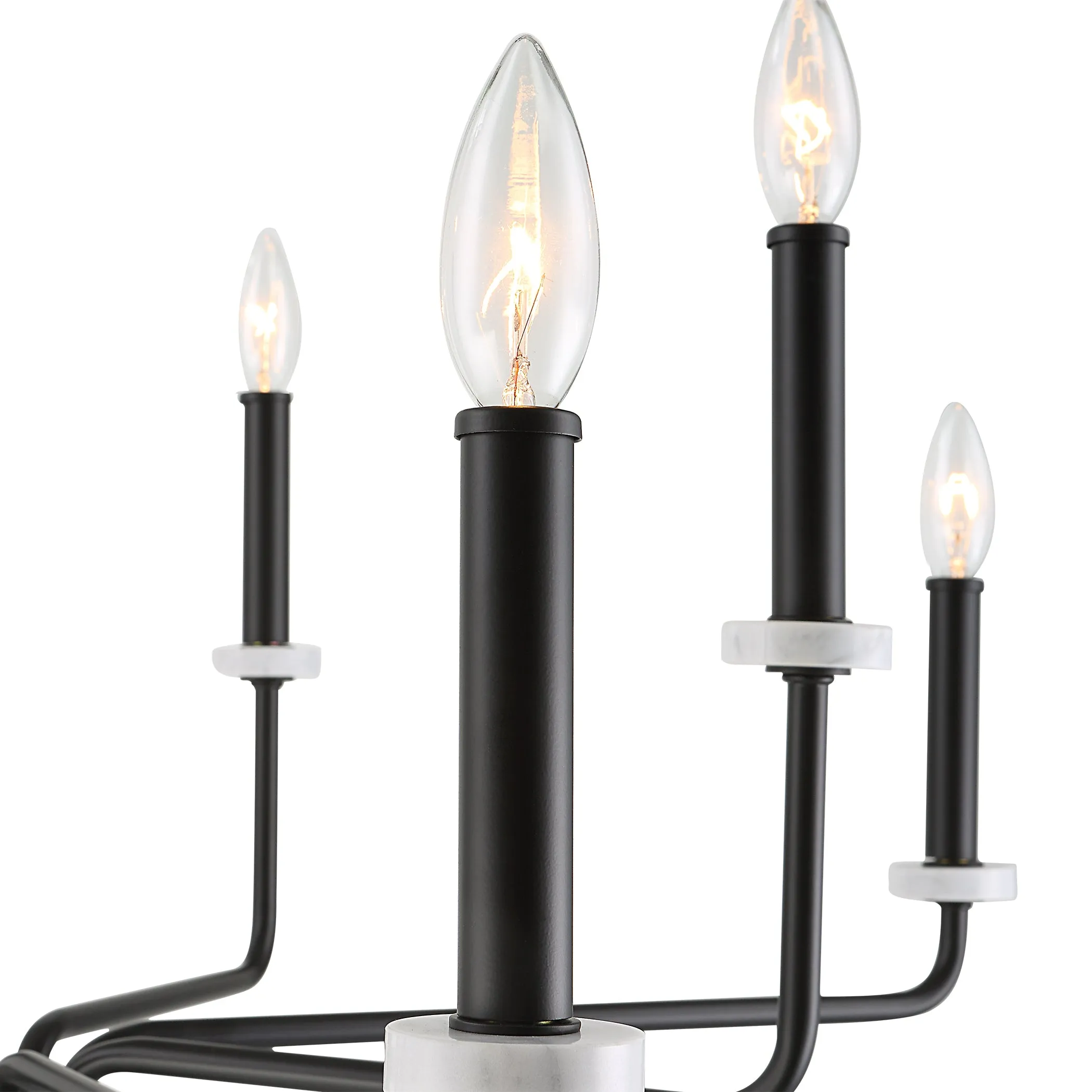 Uttermost Ebony Elegance 8 Light Chandelier