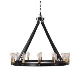 Uttermost Marlow 12 Light Circle Chandelier