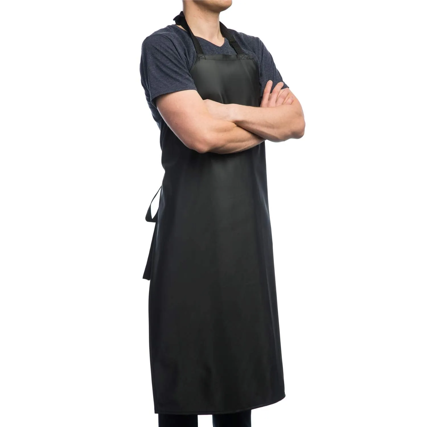 Waterproof Rubber Vinyl Apron - Heavy Duty Rubber Apron Model - Stay Dry