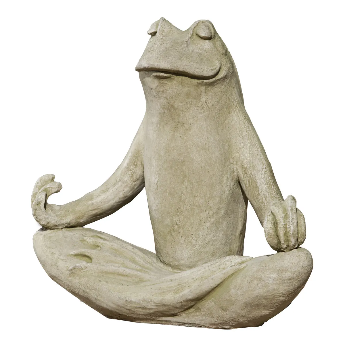 Zen Frog Garden Statue